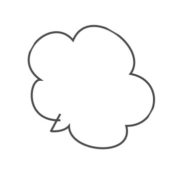 吹き出しのイラスト