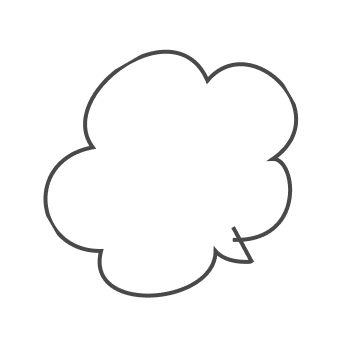 吹き出しのイラスト