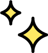 キラキラマーク