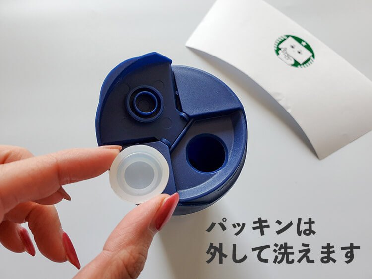 「カスタムデザインタンブラーFC」のパッキン
